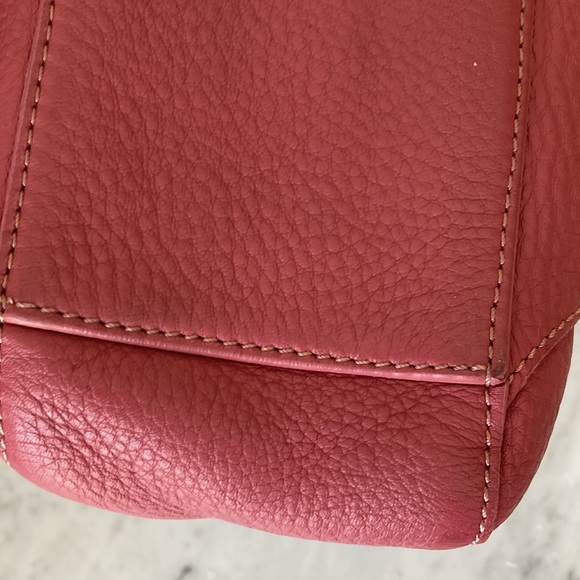 Cole Haan Pink Leather Shoulder Bag - Picture 12 of 13